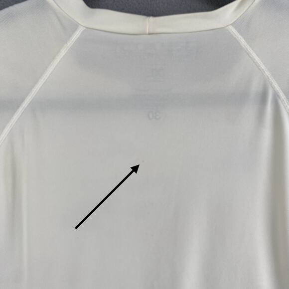 Honalua Surf Co Rash Guard Mens XL White UV Protection Graphic Hawaii Beach Swim - Picture 8 of 12